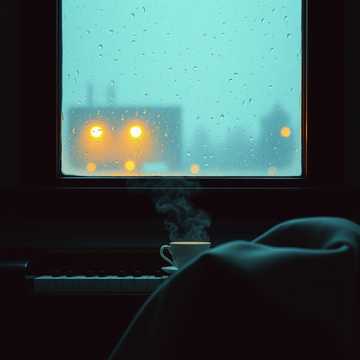 唱片里藏着一整夜雨