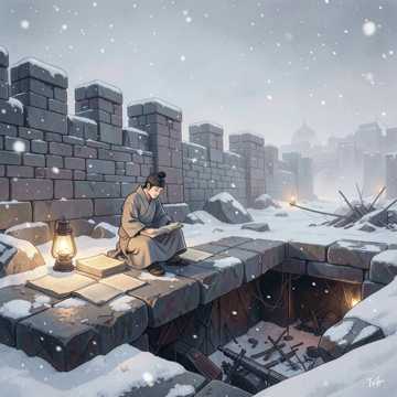 残明碎雪
