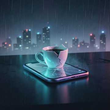 冷掉的咖啡