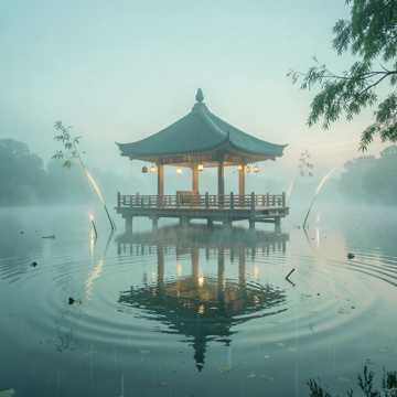 Pale Rain Pavilion