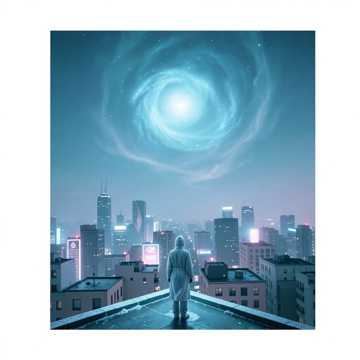 灰蓝宇宙