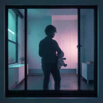 一个人的低音背景