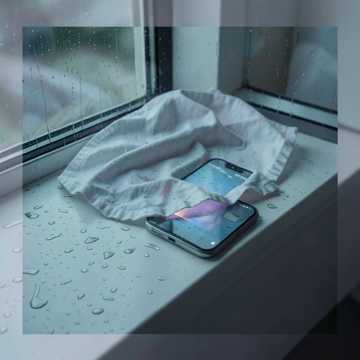 雨声碎在窗台