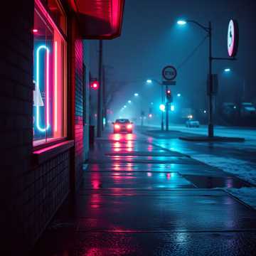 街灯烫眼睛