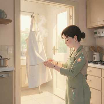 妈妈的白围裙