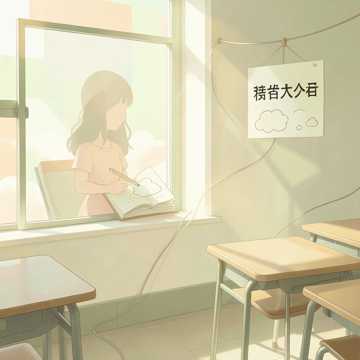 青柠气泡课桌