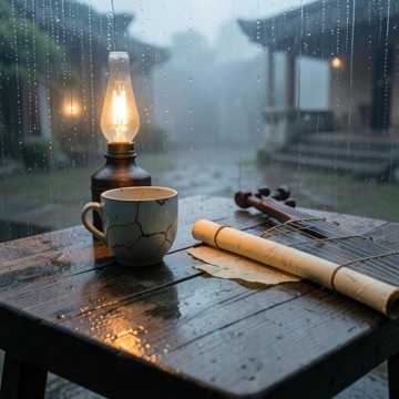 雨落空城