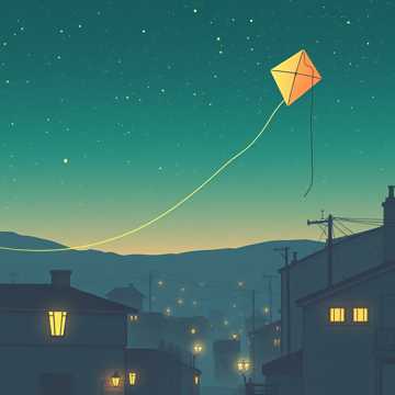 追风筝的太空烟火