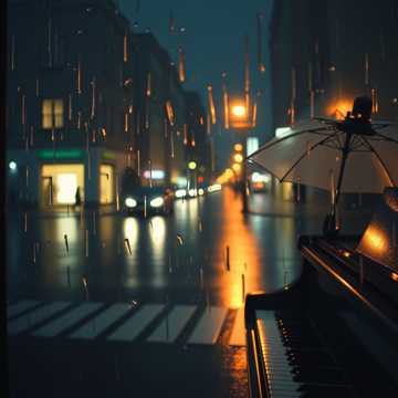 雨停在门外