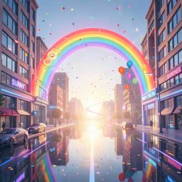 跳进晴天里