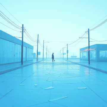 碎玻璃晴空
