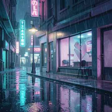 雨声雕刻的刀刃