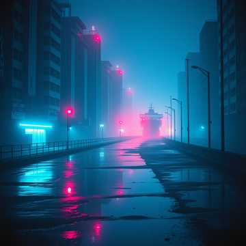 霓虹河