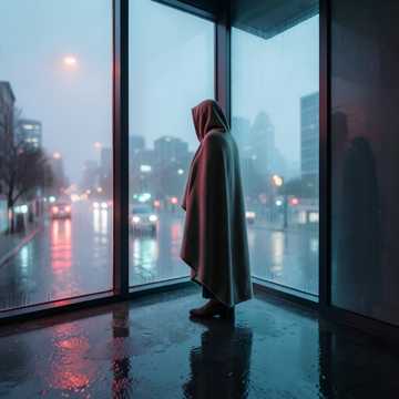 城市夜雨