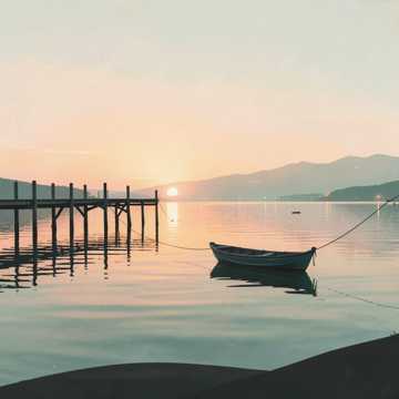 古宇湖畔