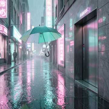 碎撑的晴天