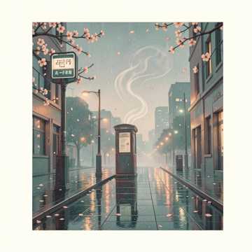 晚风寄旧年