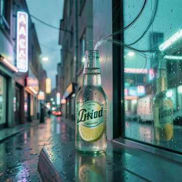 柠檬汽水泡沫