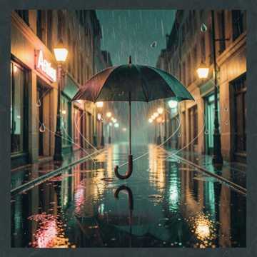 雨打梧桐