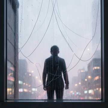 沉默的雨窗