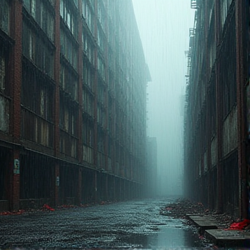 落款在暴雨前