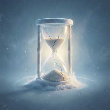 Cracked Hourglass