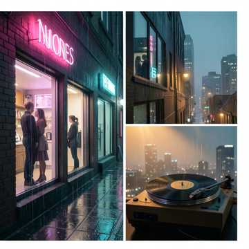 霓虹晚风