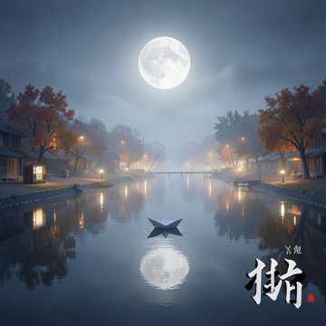 霜月泊秋江