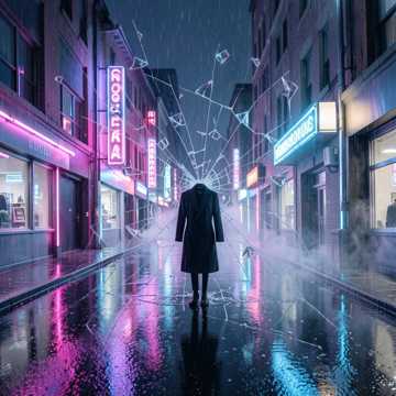 碎钻雨夜