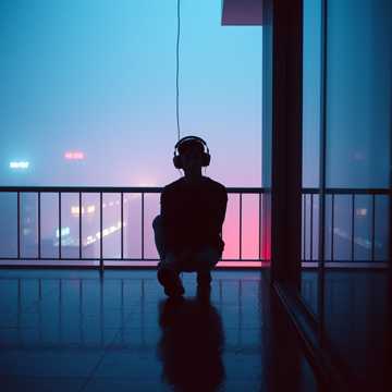 雨夜耳机