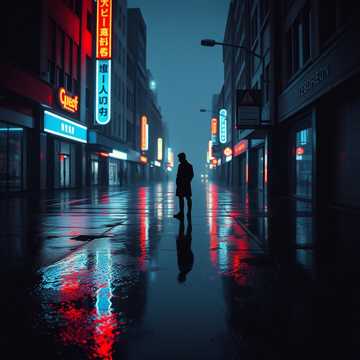 长街霓虹