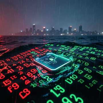 红绿数字海