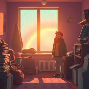 胡子跳舞的午后