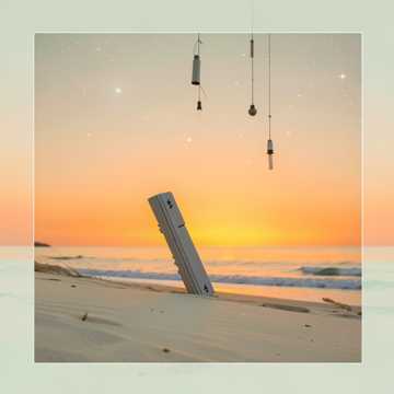 晚风裹着浪