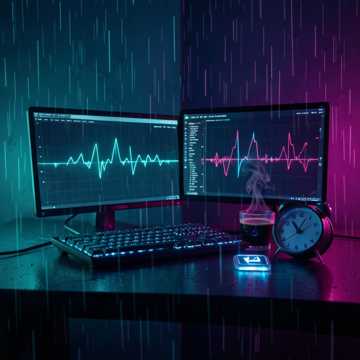 刷新键与数字雨