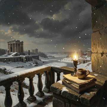 《倚楼听落雪》-版本2