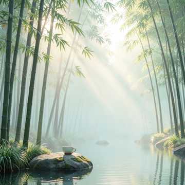 竹笛轻扬吟清风
