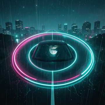 环城尾灯