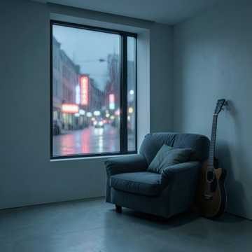 雨滴敲打一整夜