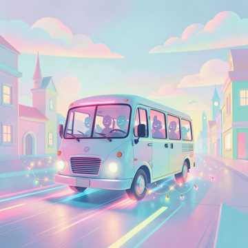 嘟嘟大巴车