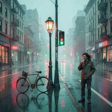 路口的红灯