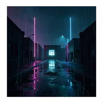 霓虹拖影