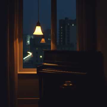 夜色把你轻轻藏起