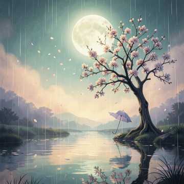 桂花树下