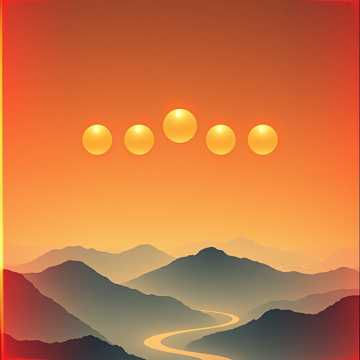 五音归心图