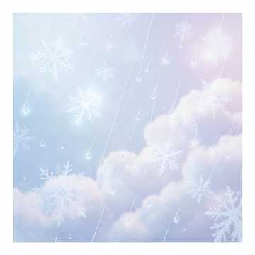 雪花落成雨