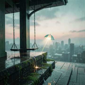 落雨秋千