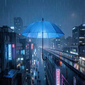 单人伞港湾