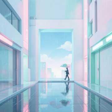 空の青を探して