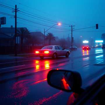 碎雨踩油门
